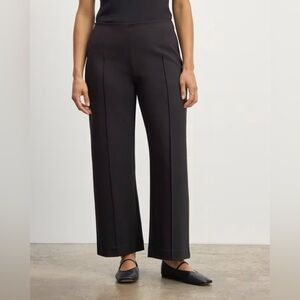Everlane Black Wide-Leg Trousers